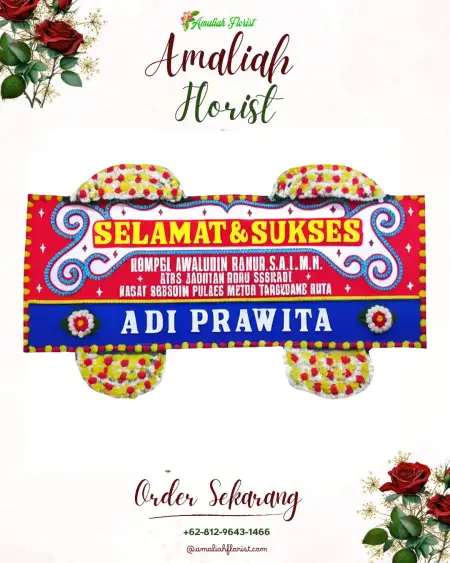 Papan Bunga Ucapan Selamat Rawameneng